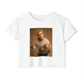 Justin Timberlake Crop Top Fashionable Statement Piece
