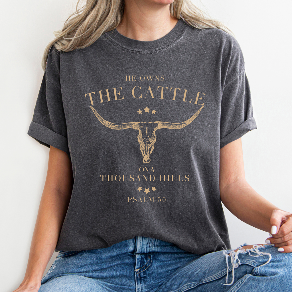 Psalm 50 Tee - Christian Tee - Faith Tee Summer Graphic Tee