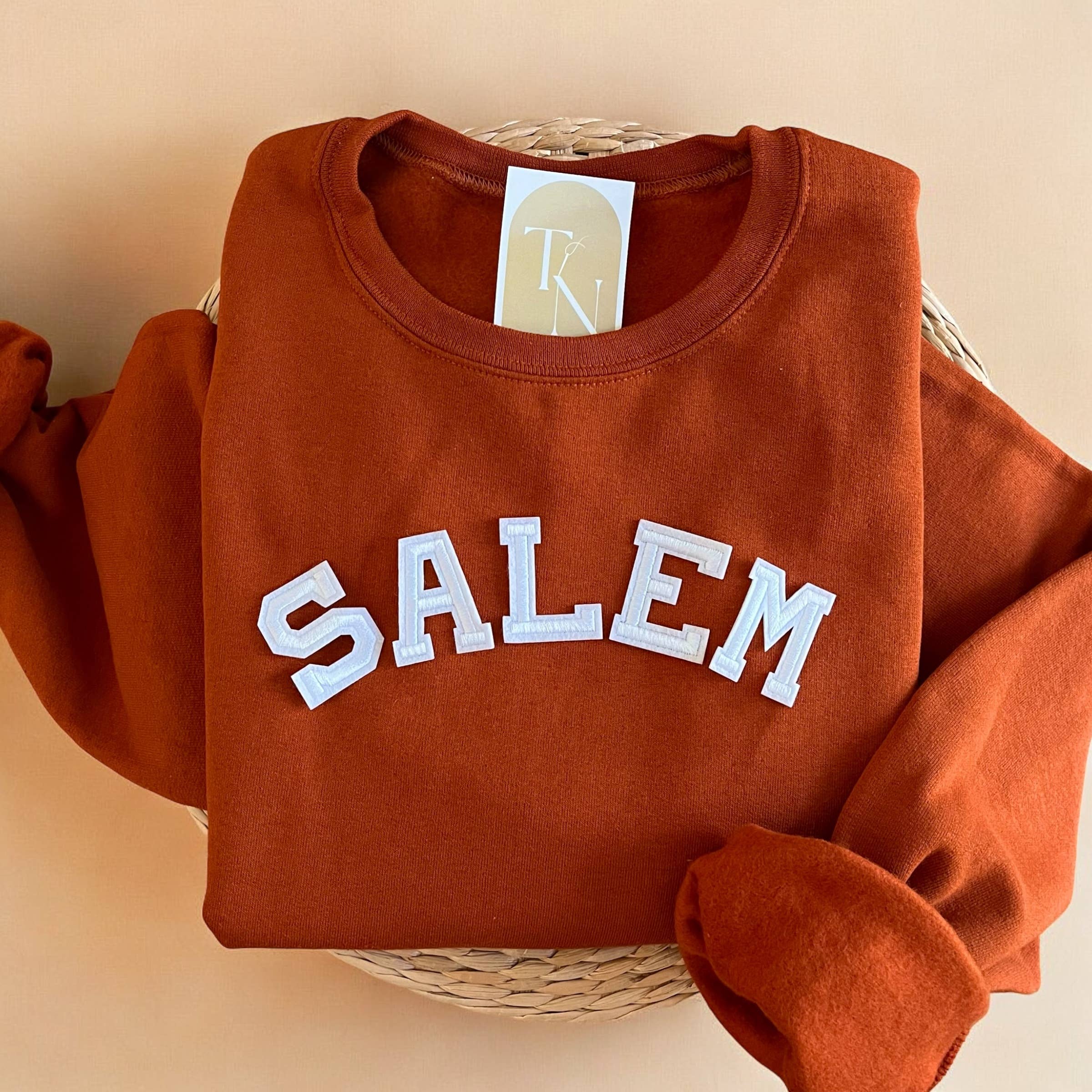 Salem Massachusetts Sweatshirt, Halloween Sweatshirts