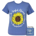 Lulu Mac-Be Joyful Always-Heather Columbia Blue SS-LM7