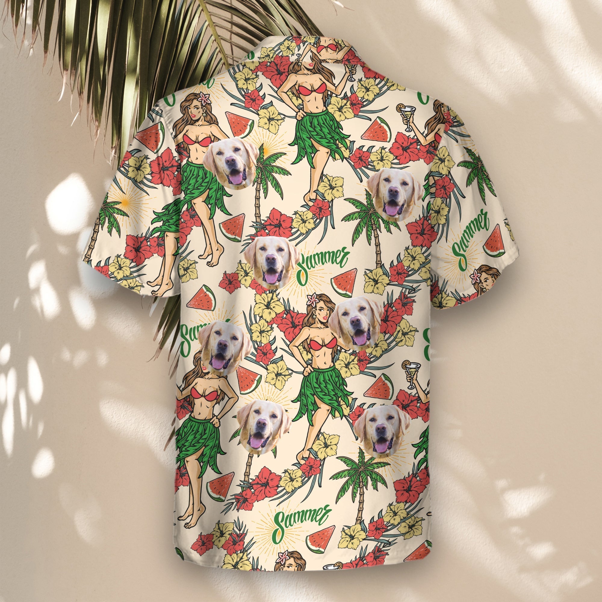 Island Party Vibes | Aloha Custom Hawaiian Shirts with Faces or Logos