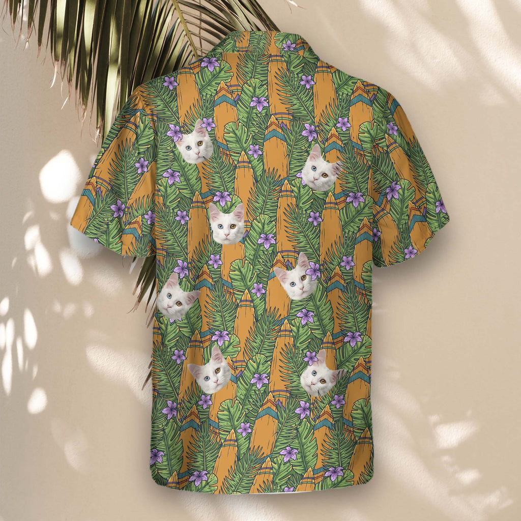 Tiki Surf Legend | Aloha Custom Hawaiian Shirts with Faces or Logos