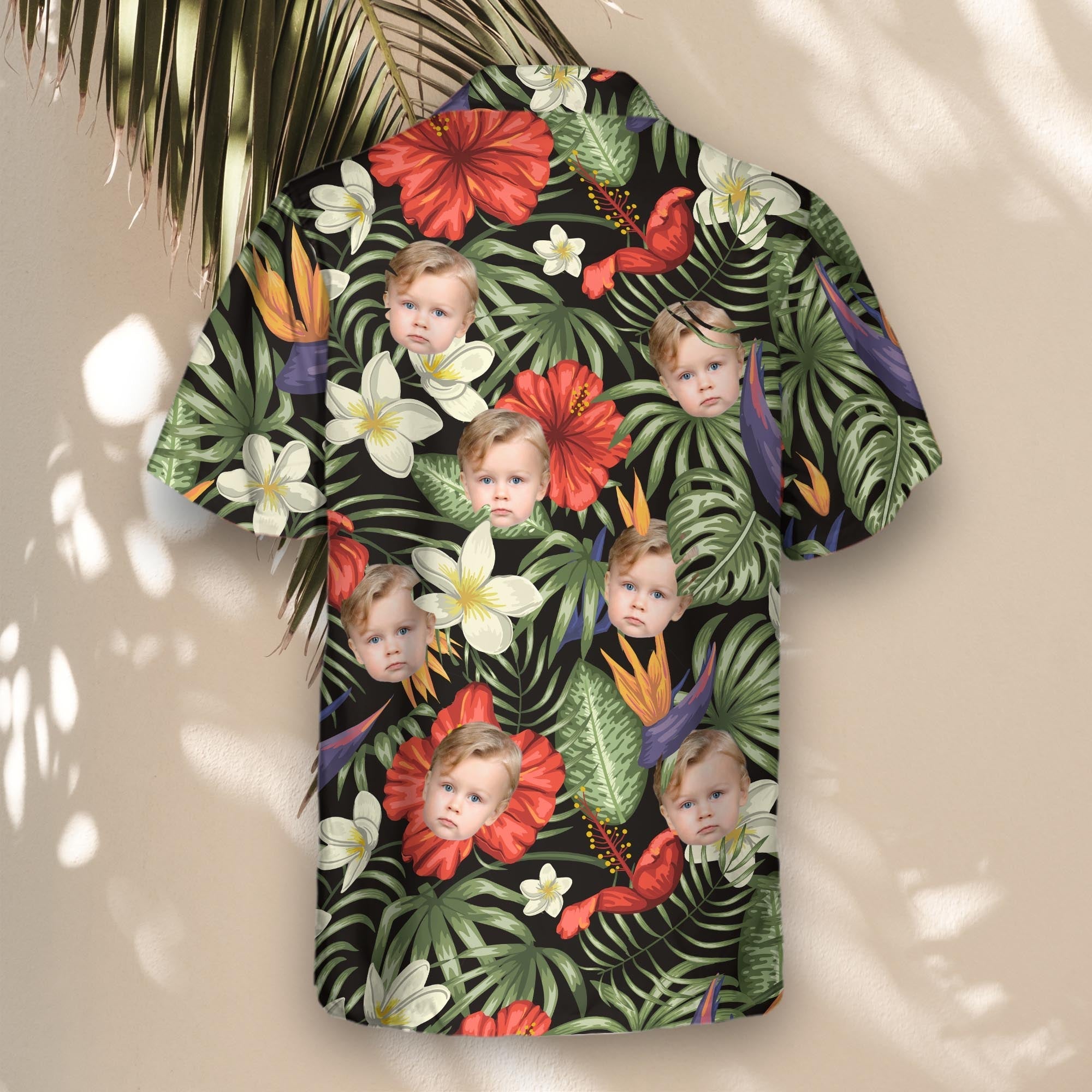 Tropical Oasis | Aloha Custom Hawaiian Shirts with Faces or Logos