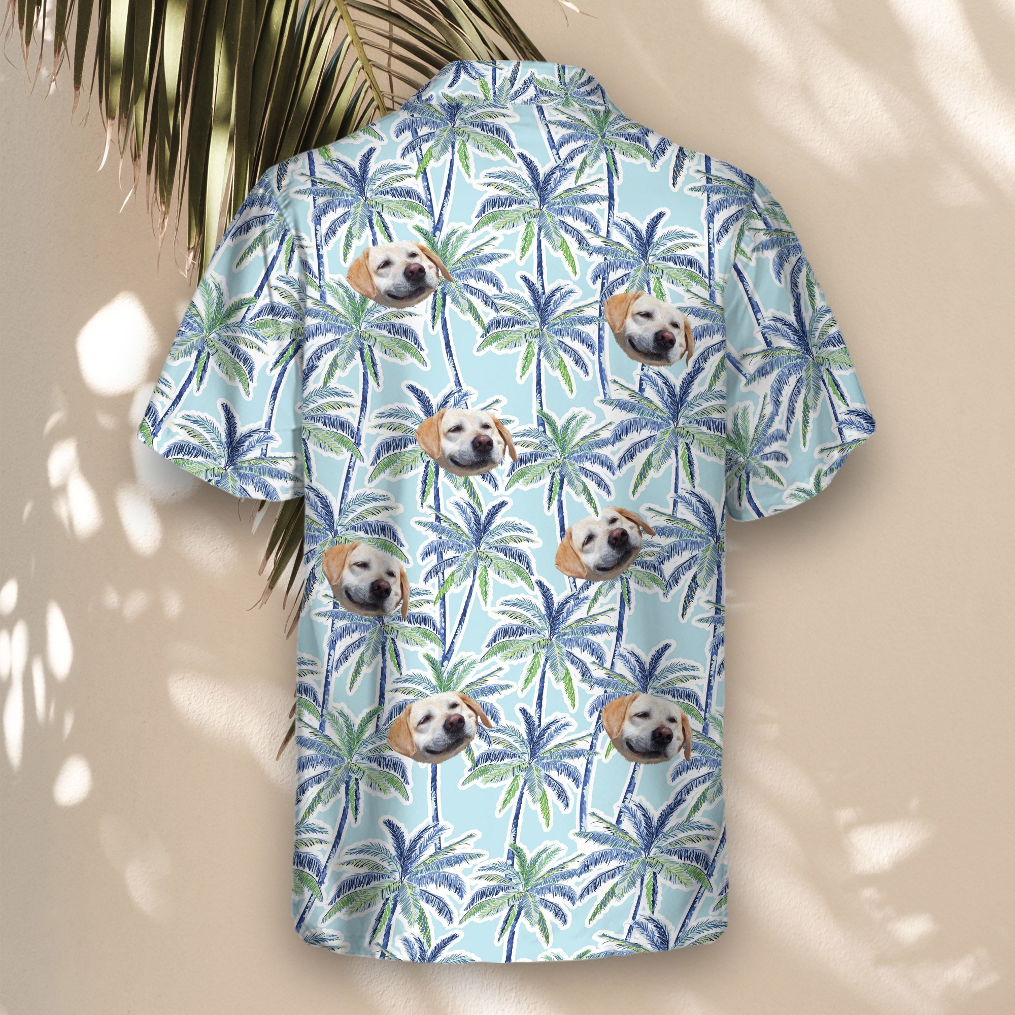 Palm Breeze | Aloha Custom Hawaiian Shirts with Faces or Logos