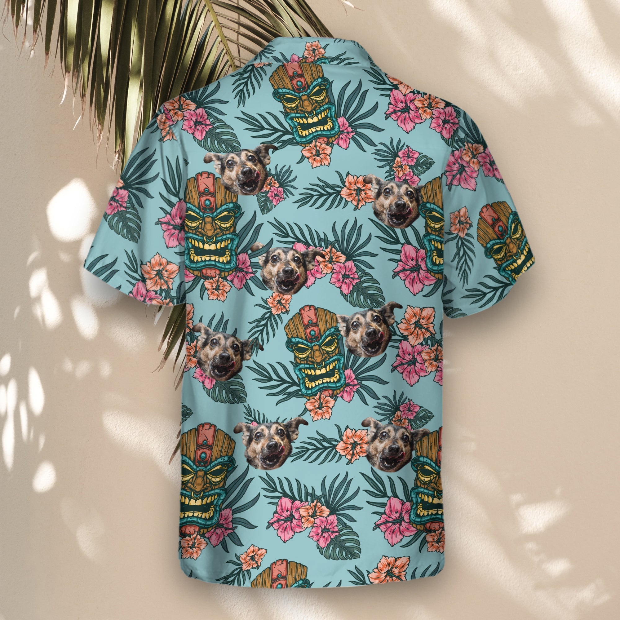 Tropical Tiki Mask | Aloha Custom Hawaiian Shirts with Faces or Logos