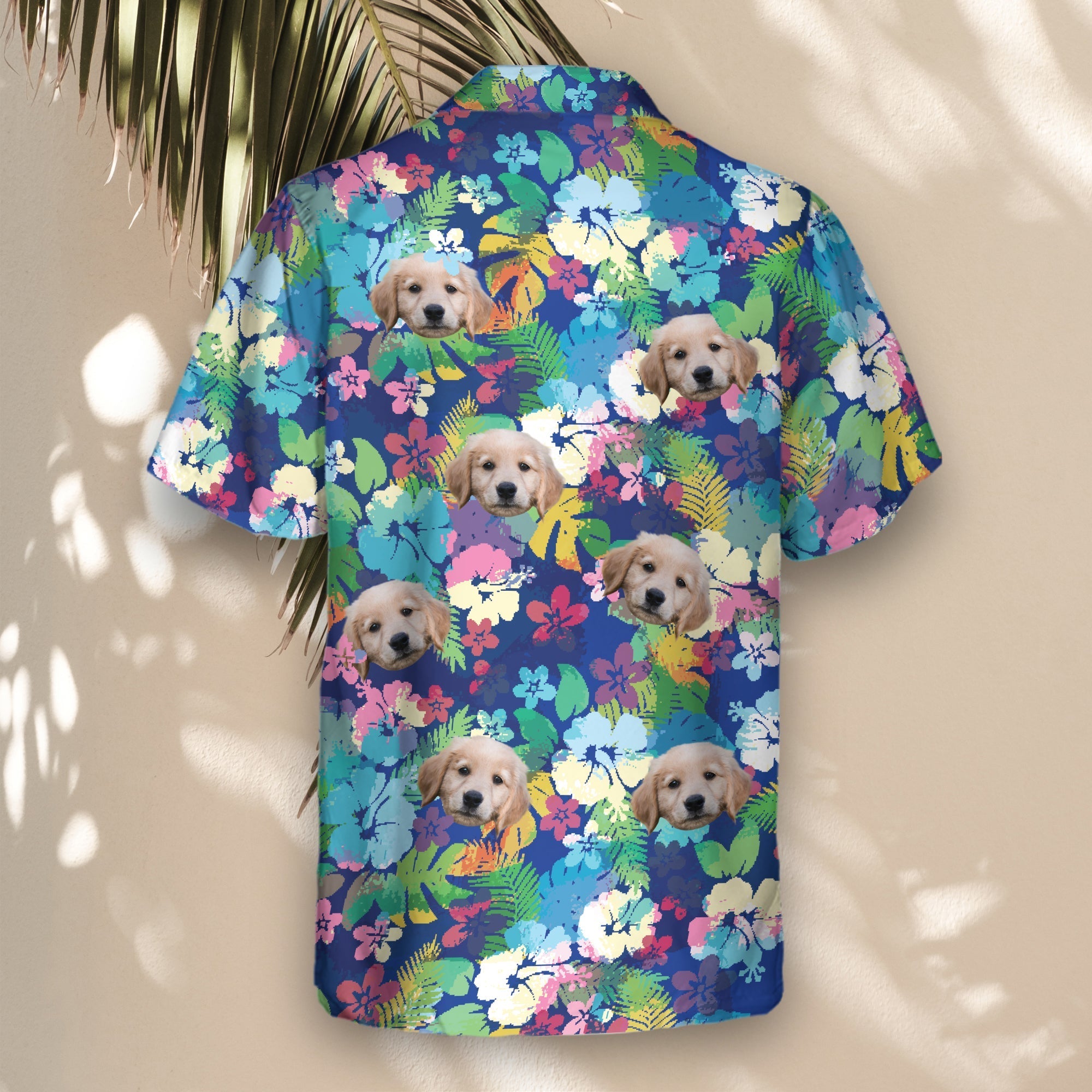 Vibrant Hibiscus | Aloha Custom Hawaiian Shirts with Faces or Logos