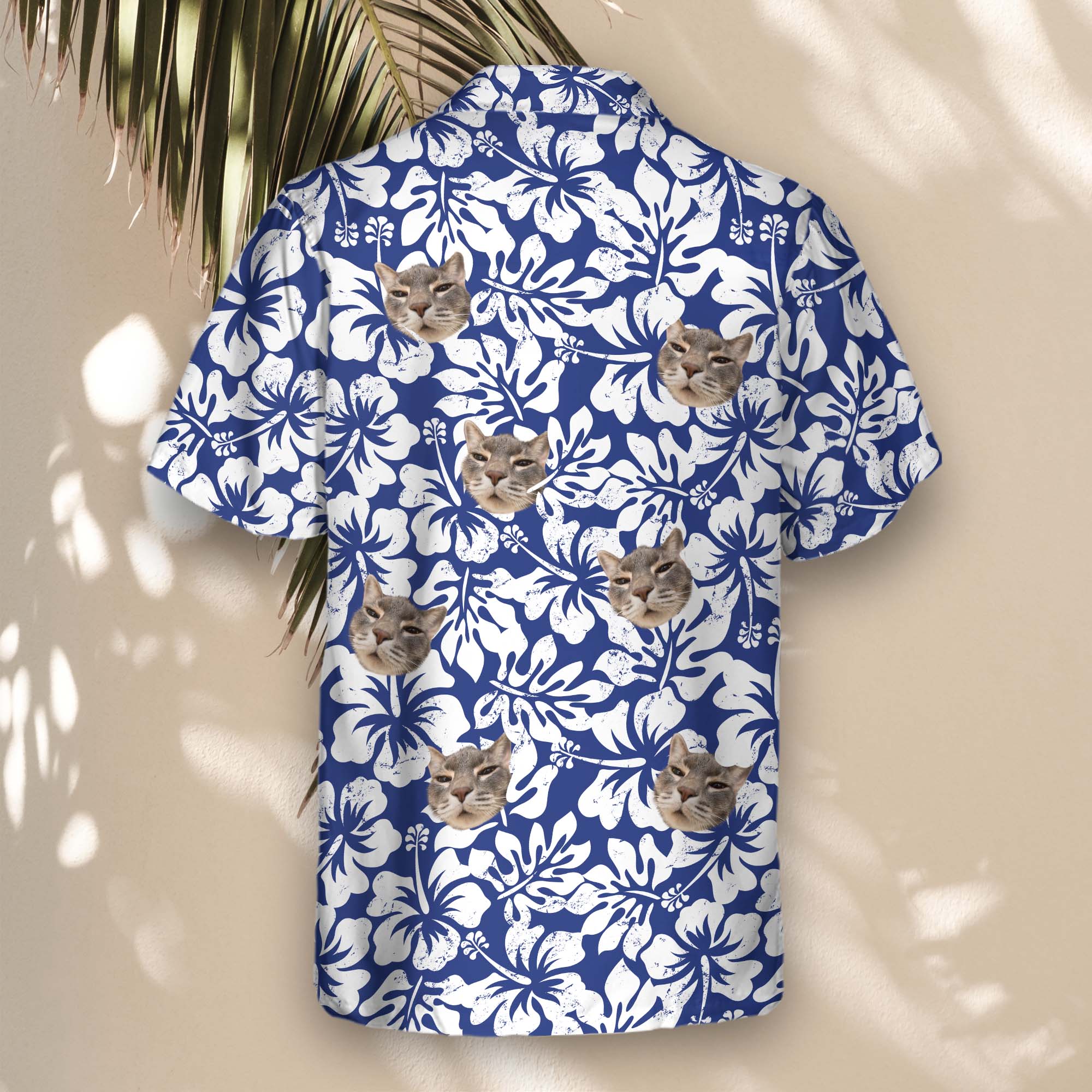 Weathered Tropic Hibiscus | Aloha Custom Hawaiian Shirts with Faces or Logos