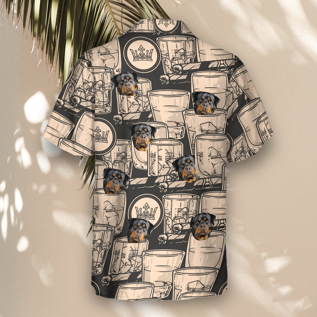 Whiskey Booze | Aloha Custom Hawaiian Shirts with Faces or Logos