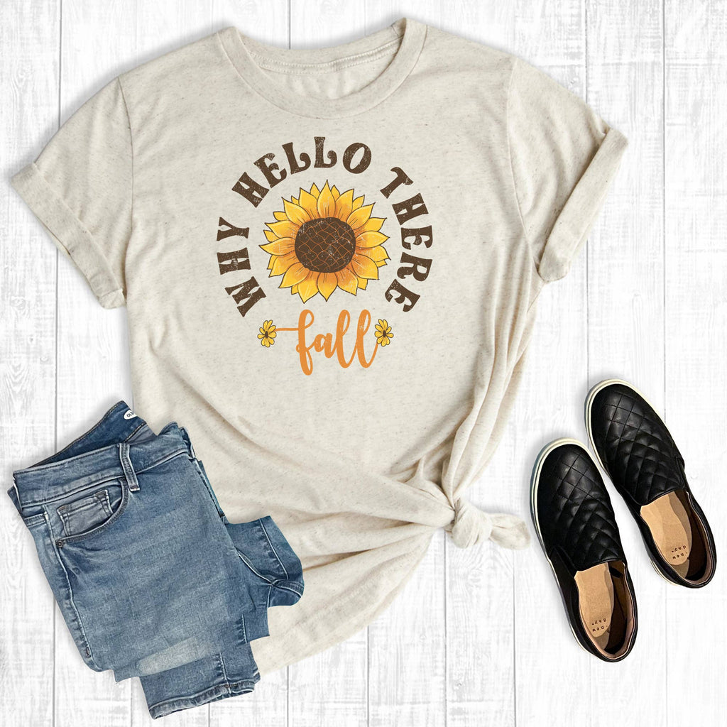 Why Hello There Fall Sunflower