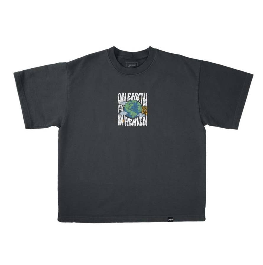 On Earth As It Is in Heaven T-Shirt – Boxy Vintage Style