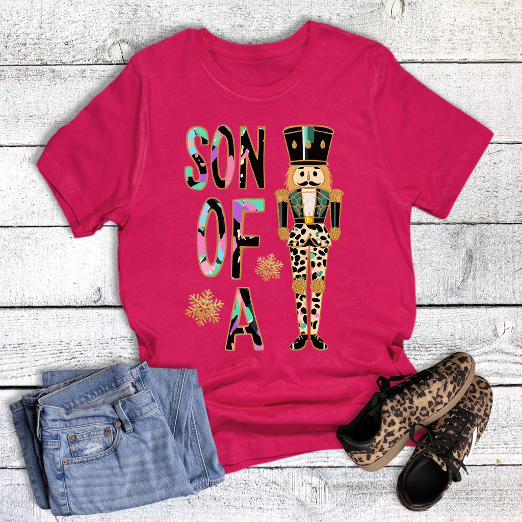 Christmas Funny Son of A Nutcracker Graphic Tee