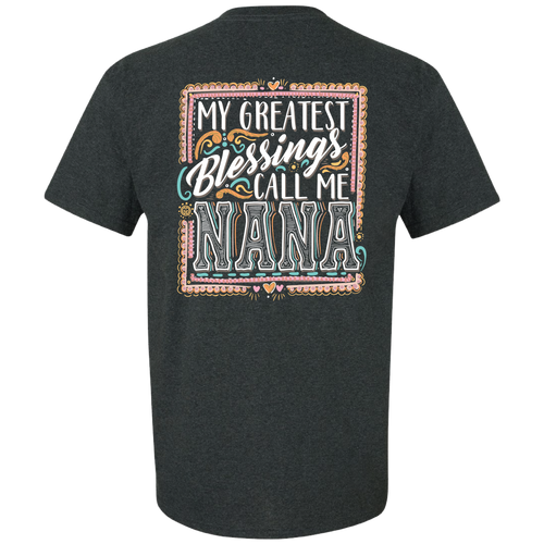 2723 Blessings Nana-Dark Heather