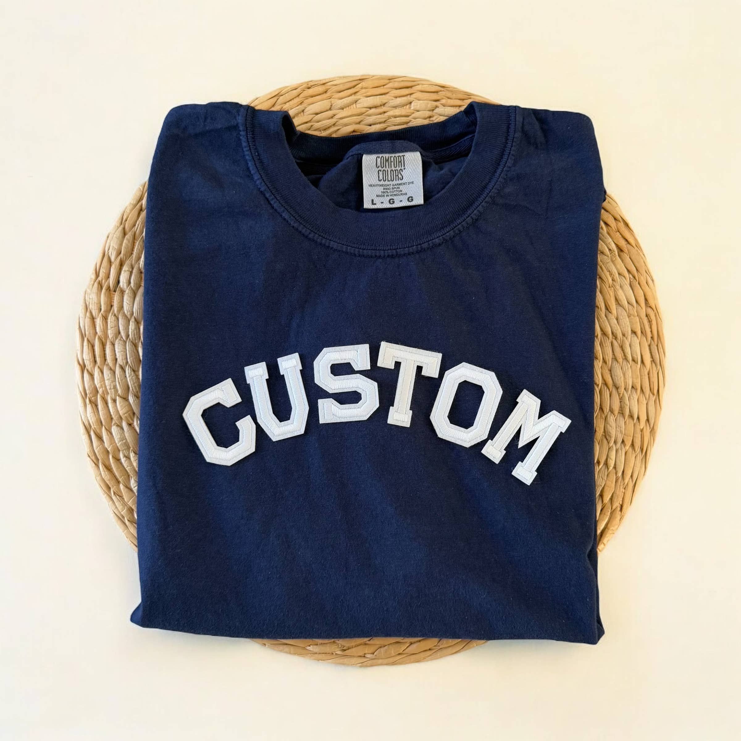 Comfort Colors Custom Short Sleeve Shirt, State & City Shirt