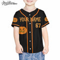 6 7 Funny Halloween Costume Custom Youth Baseball Jersey
