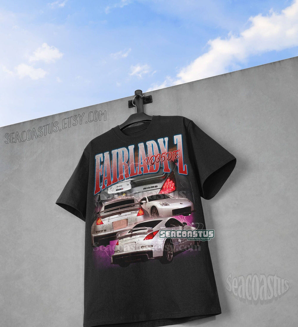 Fairlady Z Jdm 350Z Vintage T-Shirt Nissan Drift Car Tee