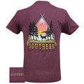 SL-104 Southern Limit Gun Triangle Ss-Heather Maroon