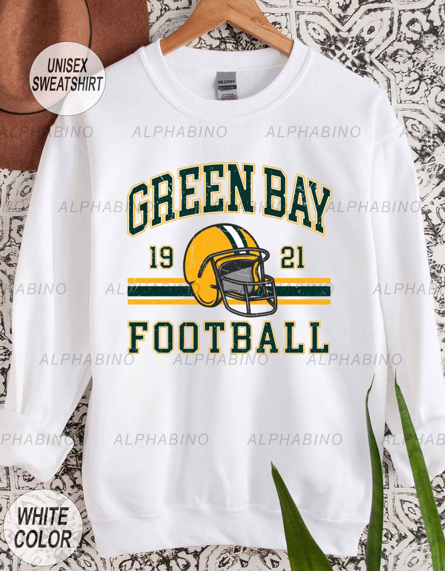 Green Bay Packers Vintage Sweatshirt - Football Fan Tee