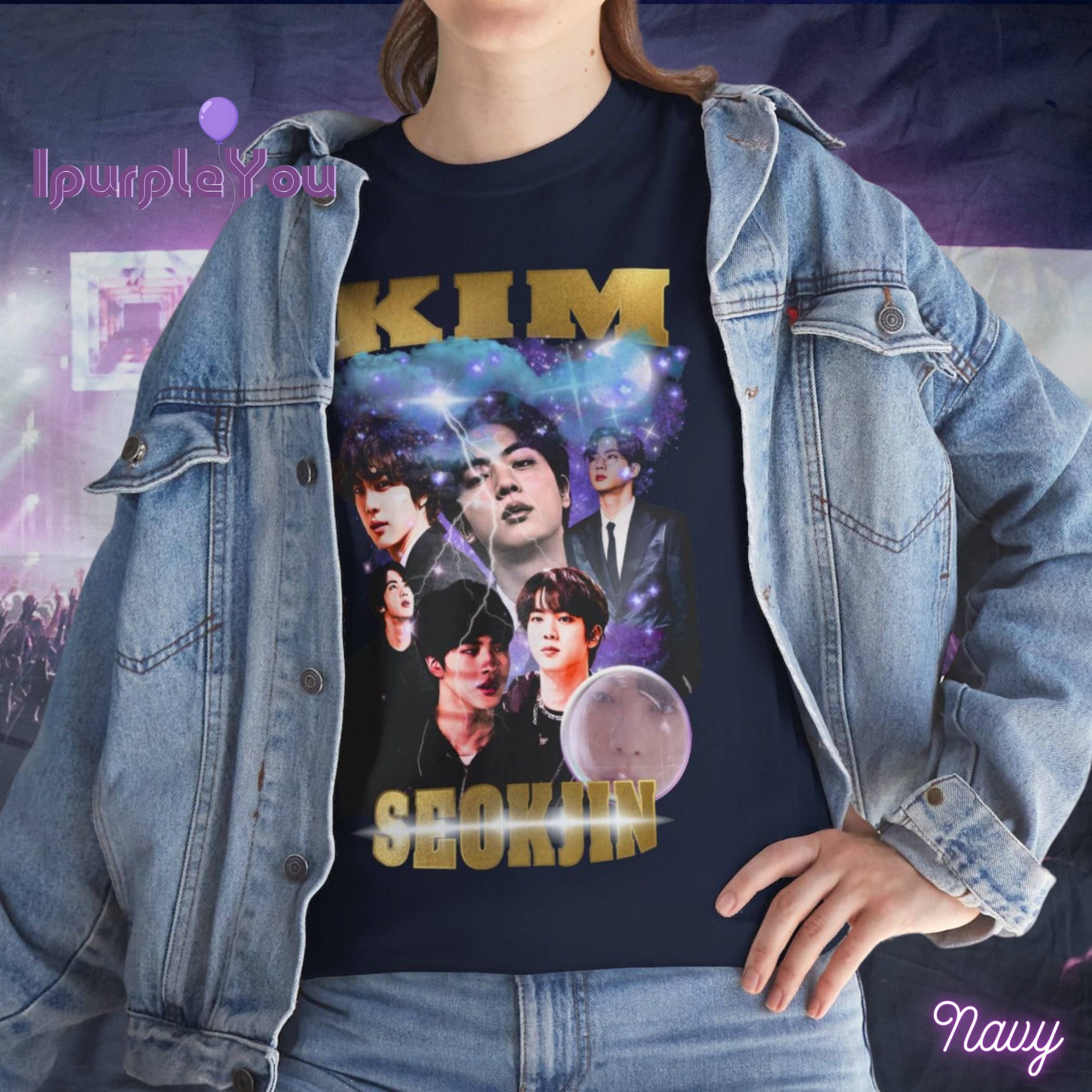 Kim Seokjin Bts Vintage Bootleg T-Shirt