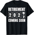 Funny Retirement Coming Soon 2027 Retiree to be Farewell T-Shirt