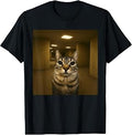 Cat in The Backrooms Liminal Space Funny Meme T-Shirt