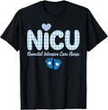 Cool NICU Nurse Art for Men Women Neonatal ICU Nurse NICU T-Shirt