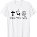 Jesus Coffee and Yarn T-Shirt
