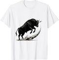 Team Jeremiah Charging Bull Dust Kick Graphic T-Shirt