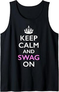 Keep Calm and Swag On Tank Top
