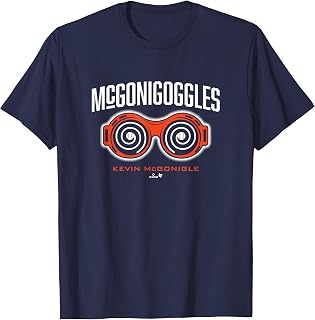 Kevin McGonigle - McGonigoggles - Detroit Baseball T-Shirt