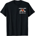Hawk and Son Hauling Company Big Rig Pride 2 Side T-Shirt