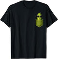 Funny Pickle Pocket Funny Cool Sunglasses Vintage T-Shirt