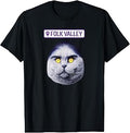 Folk Valley Cat Meme T-Shirt