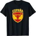 Spain Shirt with Spanish Flag Outfit for Men Women Kids T-Shirt