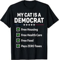 My Cat is A Democrat Free Housing T-Shirt