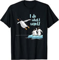 Cute Penguin Art for Men Women Funny Emperor Penguin Lover T-Shirt