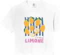 La Vita al Limone Funny Italian Lemon Fruit Summer Aesthetic Comfort Colors Crop Top