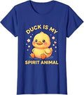 Duck Is My Spirit Animal Funny Duck Lover Design T-Shirt