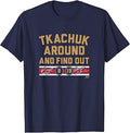 Matthew & Brady Tkachuk Around and Find Out - Florida Hockey T-Shirt