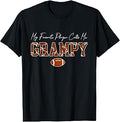 My Favorite Player Calls Me Grampy Football Player T-Shirt