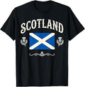 Scotland Scottish Men Kids Women Scottish Flag T-Shirt