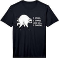 Jimothy Raccoon I Shaped Like Ball Short Spine Funny Gift Performance T-Shirt