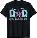 Dad of The Birthday Girl One-der The Sea Dada Under Sea T-Shirt