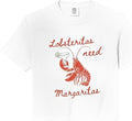 Lobsteritas Need Margaritas Lobster Women Girl Summer Comfort Colors Crop Top