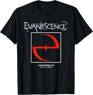 Evanescence 2026 World Tour Albuquerque T-Shirt