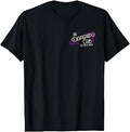 Desperado Club Cat Martini Sunglasses Humor 2 Side T-Shirt