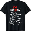 Funny Ow Ow Ow Ow Saying Body Pain Gift for Men Women Kid T-Shirt