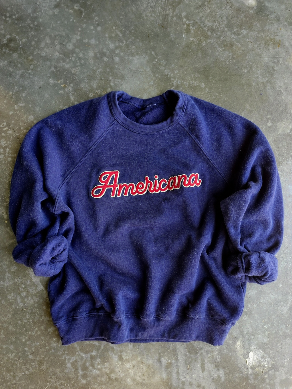 Bella Drop Shoulder Americana Summer Sweatshirt
