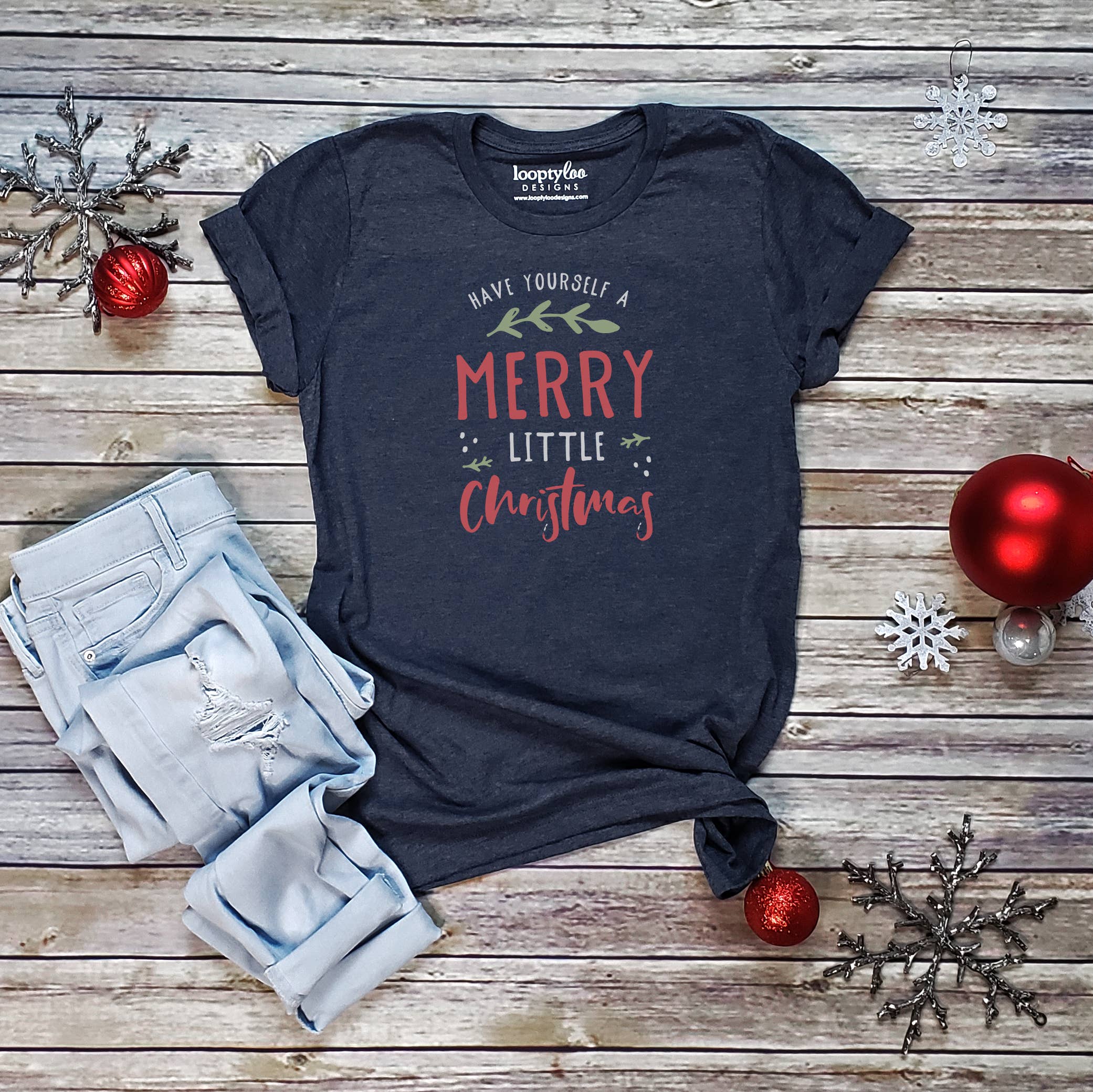 Merry Little Christmas Tee | Christmas | Sizes XS-2XL