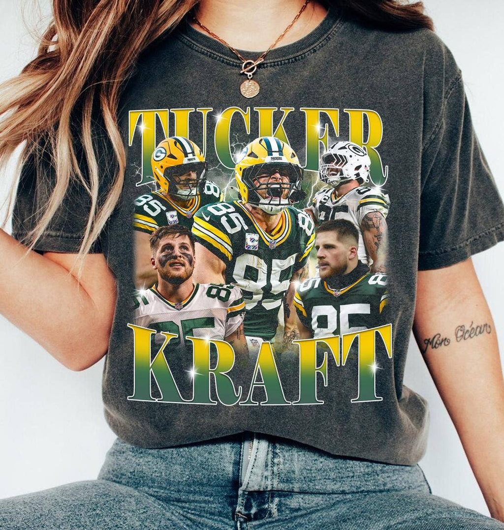 Vintage Green Bay Football Tee, Packers Fan