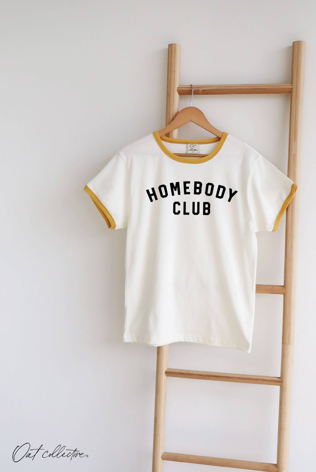 Homebody Club Ringer Graphic T-Shirt